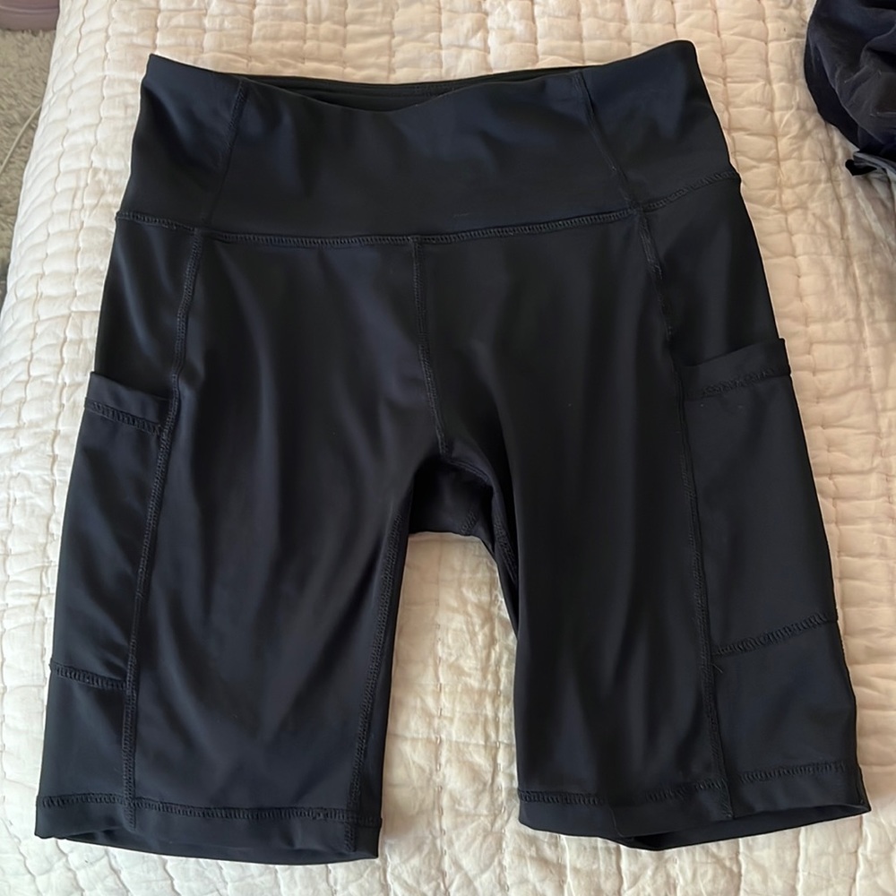 Black Biker Shorts